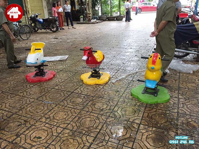 Sản xuất và lắp đặt đồ chơi cho sân chơi ngoài trời của Quận Đoàn Ba Đình – Hà Nội