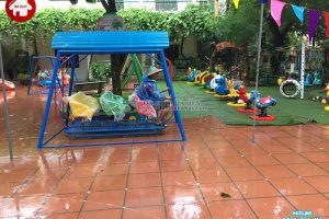 Lắp đặt bàn giao đồ chơi ngoài trời mầm non tại tỉnh Thanh Hóa