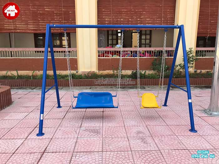 Thi công lắp đặt đồ chơi ngoài trời cho trường mầm non tại Mỹ Đức, Hà Nội